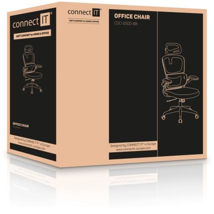CONNECT IT COC-2500-BK - Kancelarijska stolica ForHealth DeltaPro crna
