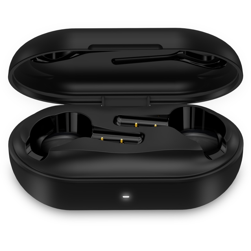 CONNECT IT HEP-5300-BK - Bežične slušalice sa mikrofonom, 300 mAh + 2x 35 mAh, crne