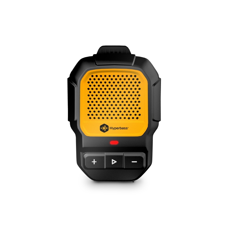 CONNECT IT HSP-1010-BK - Bežični zvučnik sa mikrofonom ClipBEAT 2 W/5 V, 560 mAh, IPX7, crna/žuta