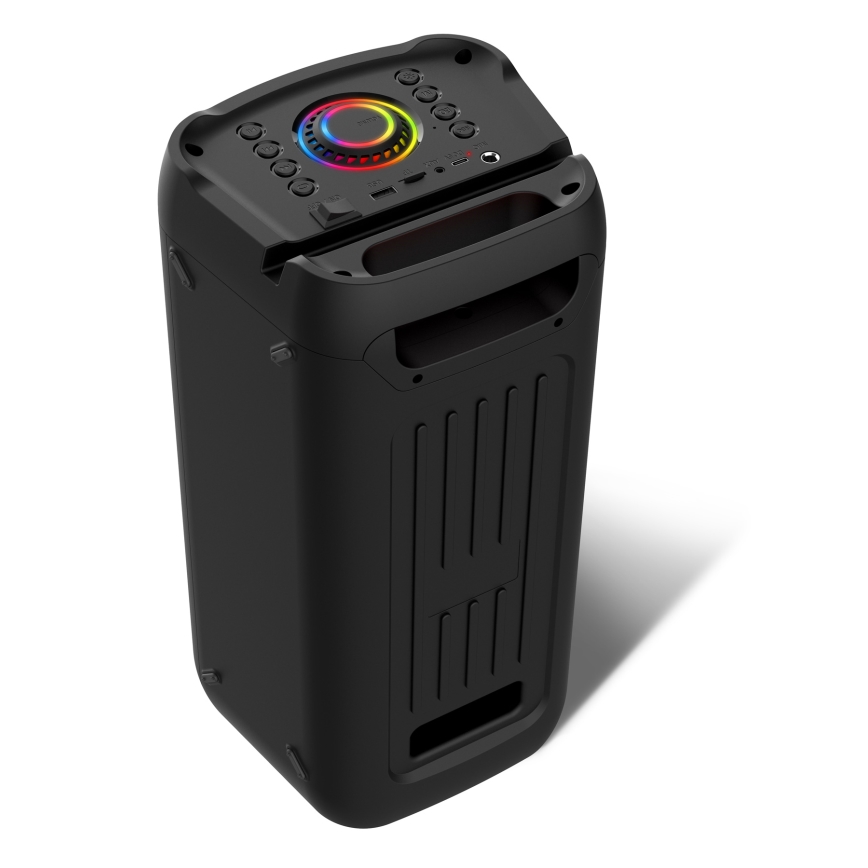 CONNECT IT HSP-3050-BK - LED bežični zvučnik sa mikrofonom 60W/5V 4500 mAh crni + daljinski upravljač