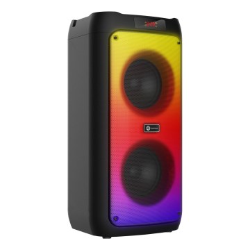 CONNECT IT HSP-3050-BK - LED bežični zvučnik sa mikrofonom 60W/5V 4500 mAh crni + daljinski upravljač