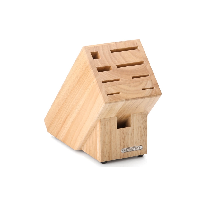 Continenta C30514 - Stalak za noževe 22x11,5x22 cm od kaučukovog drveta
