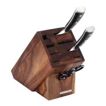 Continenta C4871 - Stalak za noževe 22x22 cm od akacije