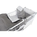 COSING - 9-delni set za novorođenče Sleeplease sivo/belo