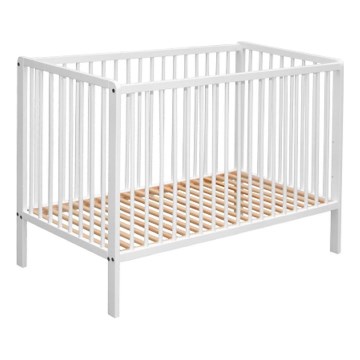 COSING - Dečiji krevetac 120x60 cm bukva/bela