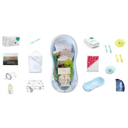COSING - komplet od 16 delova za novorođenče, plave boje