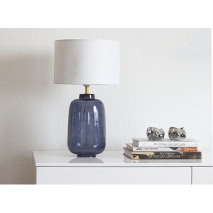 Cottex - Stona lampa BLAKE 1xE27/8W/230V plava