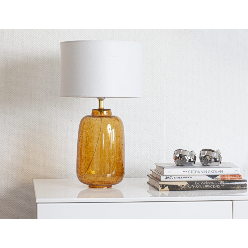 Cottex - Stona lampa BLAKE 1xE27/8W/230V braon