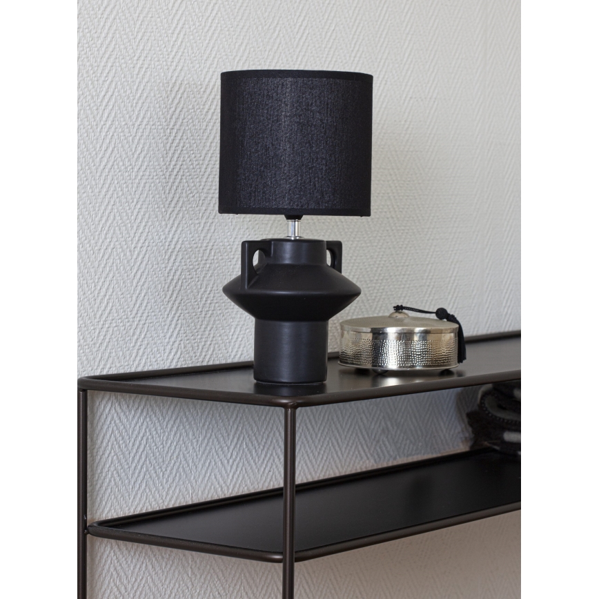 Cottex - Stona lampa MATEO 1xE14/8W/230V crna