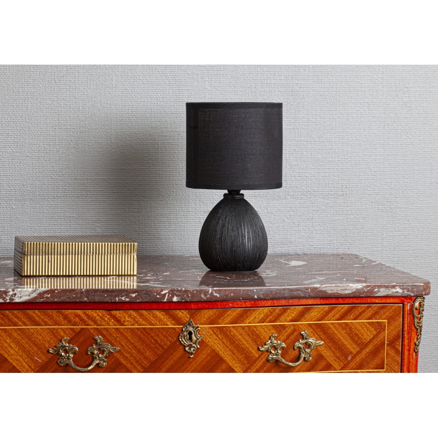 Cottex - Stona lampa MADISON 1xE14/8W/230V crna