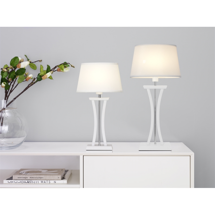 Cottex - Stona lampa NEW CHELSEA 1xE14/40W/230V bela