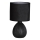 Cottex - Stona lampa MADISON 1xE14/8W/230V crna