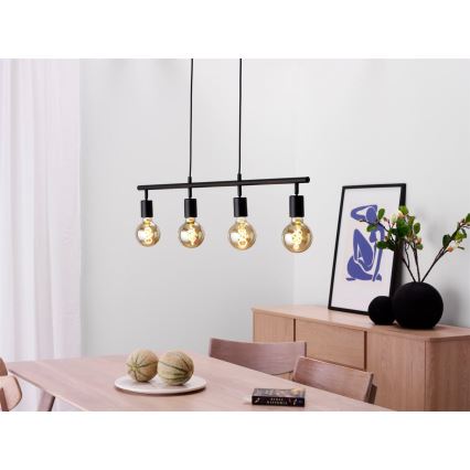 Cottex - Luster na sajli ARC 4xE27/60W/230V