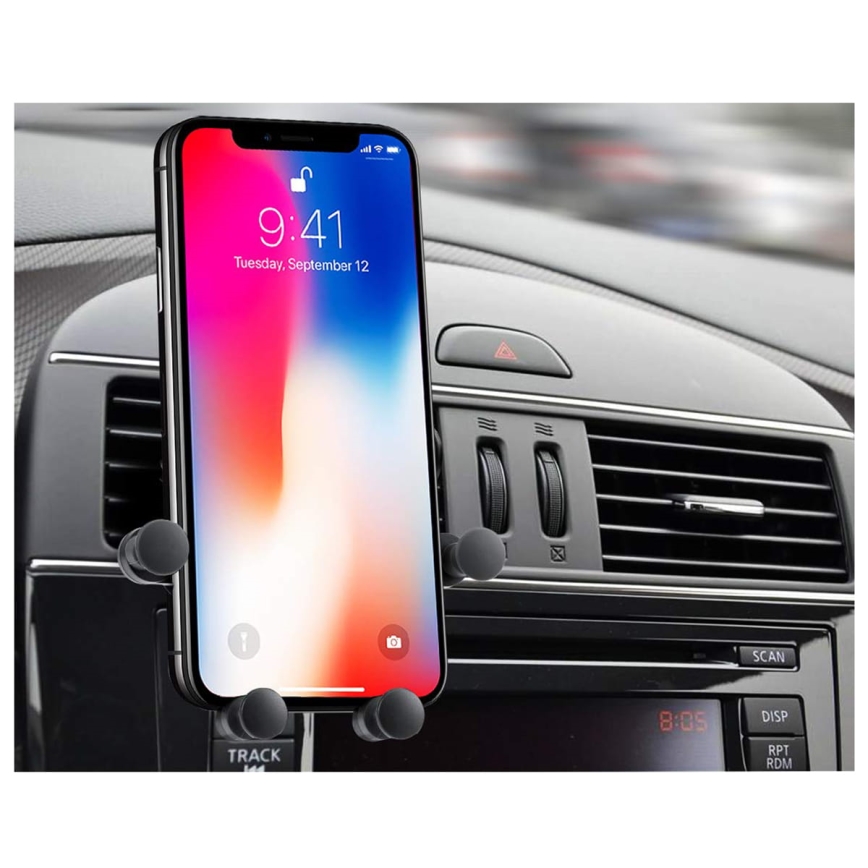 Crni držač za smartfon