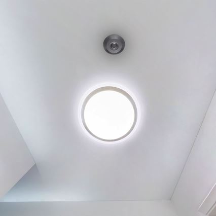 Crni plafonski PIR senzor pokreta 360° 1000W/230V