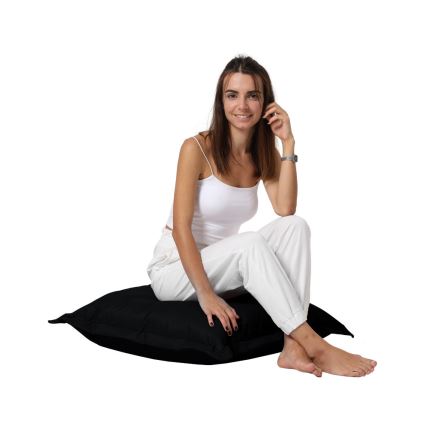 Crni sedišni jastuk 70x70 cm