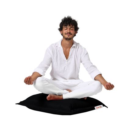 Crni sedišni jastuk 70x70 cm