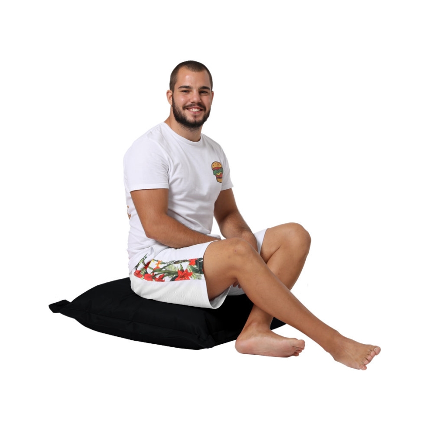 Crni sedišni jastuk 70x70 cm