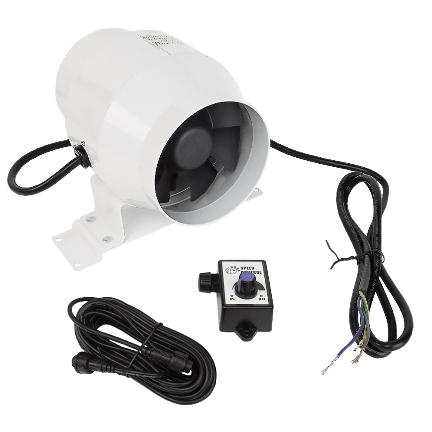 Dalap 24MF100 - Kanalski ventilator sa energetski efikasnim motorom i regulatorom brzine MF 100 EC 18W/230V