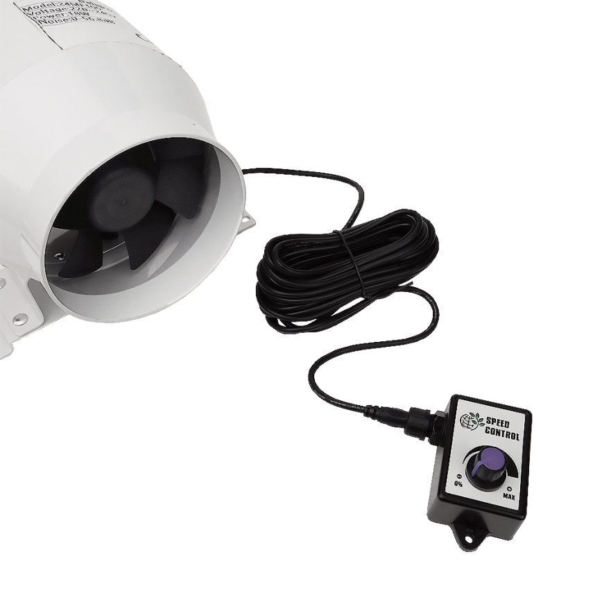 Dalap 24MF100 - Kanalski ventilator sa energetski efikasnim motorom i regulatorom brzine MF 100 EC 18W/230V