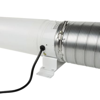 Dalap 24MF125 - Kanalski ventilator sa štedljivim motorom i prigušivačem brzine MF 125 EC 20W/230V