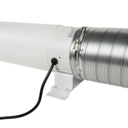 Dalap 24MF150 - Kanalni ventilator sa štedljivim motorom i prigušiva MF 150 EC 40W/230V