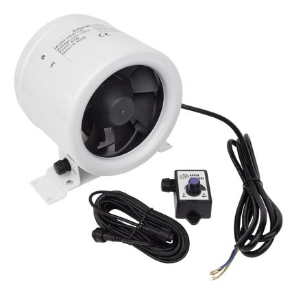 Dalap 24MF200 - Kanalni ventilator sa energetski efikasnim motorom i regulatorom obrtaja MF 200 EC 75W/230V