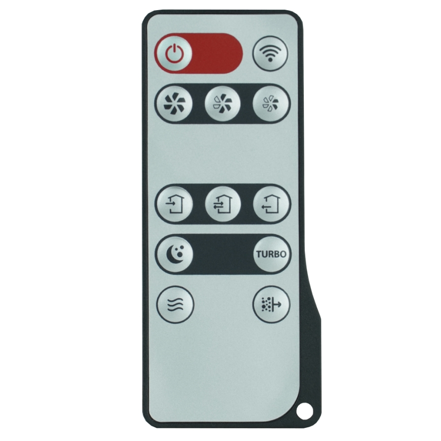 Dalap 25B160 - Lokalna sobna rekuperacija BRISE 160 22W/230V Wi-Fi + daljinsko upravljanje