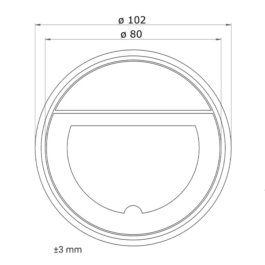 Dalap 2990 - Povratna klapna otporna na prodor mirisa i pare za cevovod GBV 100