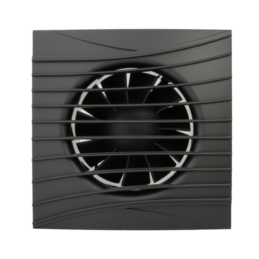 Dalap 41095ZW - Aksijalni ventilator sa tajmerom i senzorom vlažnosti 100 DARK ZW 8,4W/230V