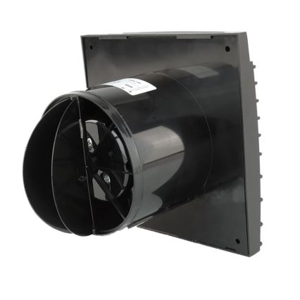 Dalap 41096ZW - Aksijalni ventilator sa tajmerom 125 DARK ZW 10W/230V