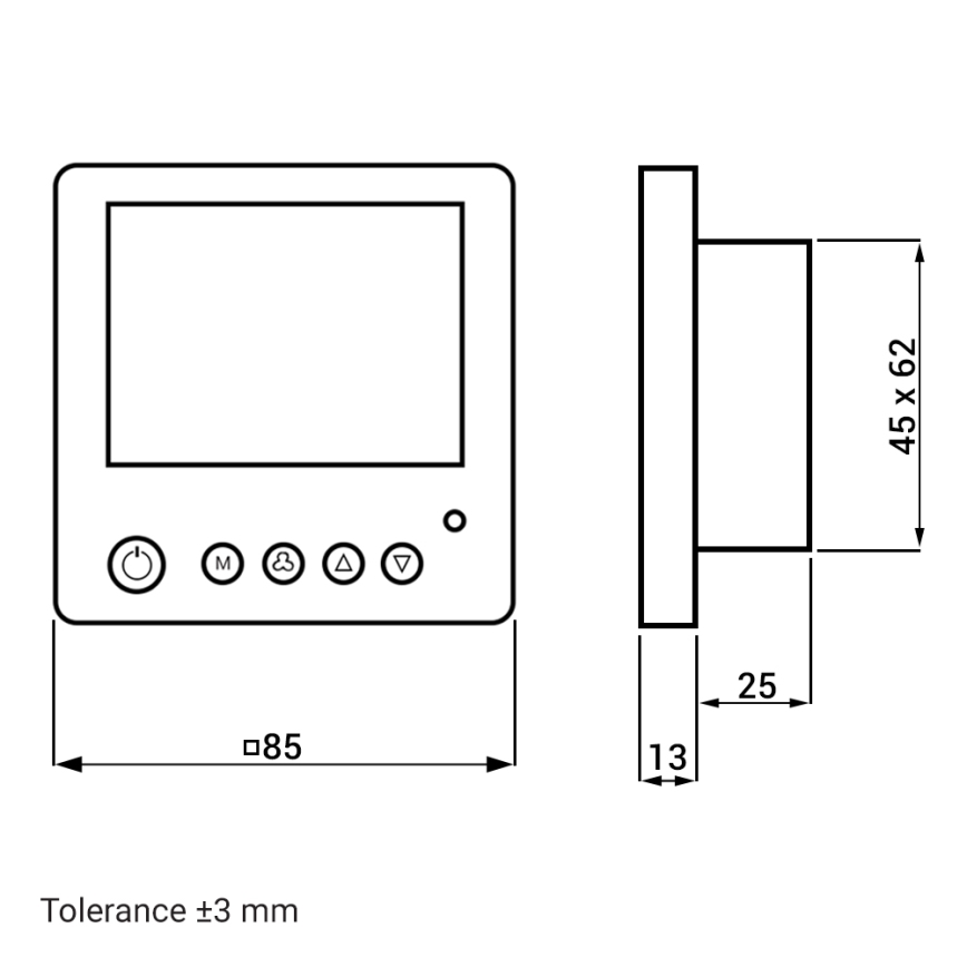 Dalap 55560 - Rekuperator za prostorije ZEPHIR SIMPLE 4,3W/230V