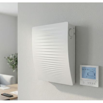 Dalap 55561 - SET 2x Sobni rekuperator ZEPHIR SIMPLE DOUBLE 7,61W/230V