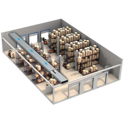 Dalap 8207 - Aksijalni ventilator AP PROFI 125 29W/230V