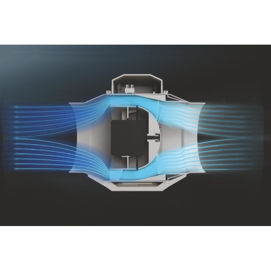 Dalap 8207 - Aksijalni ventilator AP PROFI 125 29W/230V