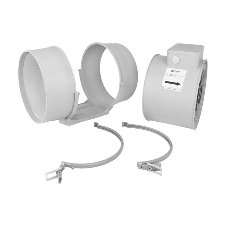 Dalap 8216 - Aksijalni ventilator AP PROFI 200 108W/230V