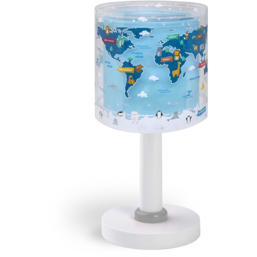 Dalber 40671 - LED dečija lampica WORLD 1xG4/4W/230V plava