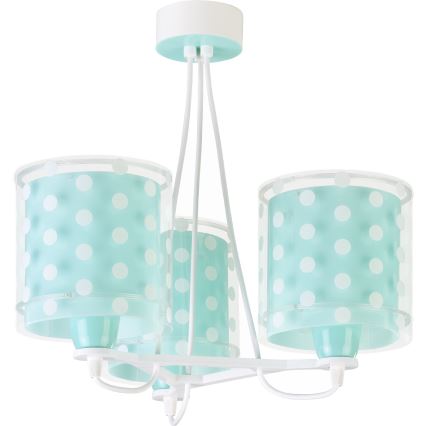 Dalber 41007H - Dečiji luster DOTS 3xE27/60W/230V