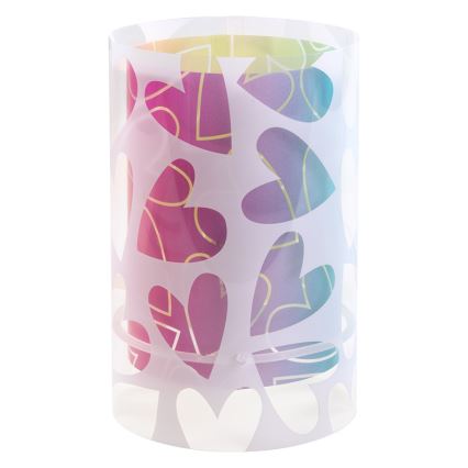 Dalber 41181 - Stona lampa CUORE 1xE14/40W/230V