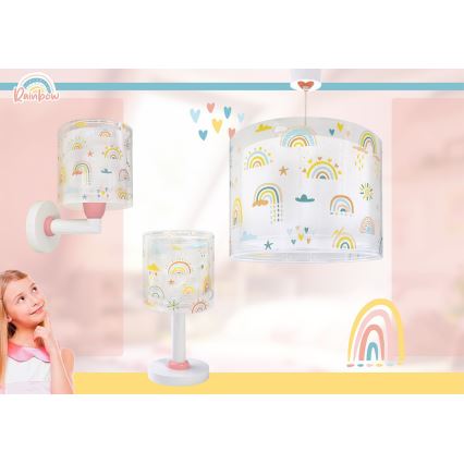 Dalber 41199 - Dečija zidna lampa RAINBOW 1xE27/15W/230V šarena
