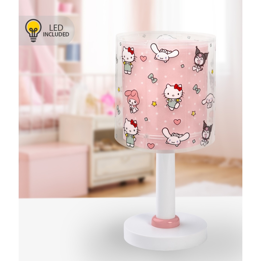 Dalber 41251 - LED dečija lampica HELLO KITTY&FRIENDS 1xG4/4W/230V ružičasta