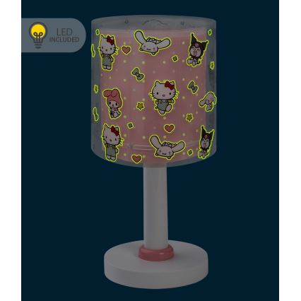 Dalber 41251 - LED dečija lampica HELLO KITTY&FRIENDS 1xG4/4W/230V ružičasta