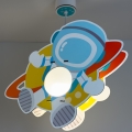 Dalber 41347 - Dečiji luster ASTRONAUT 1xE27/15W/230V