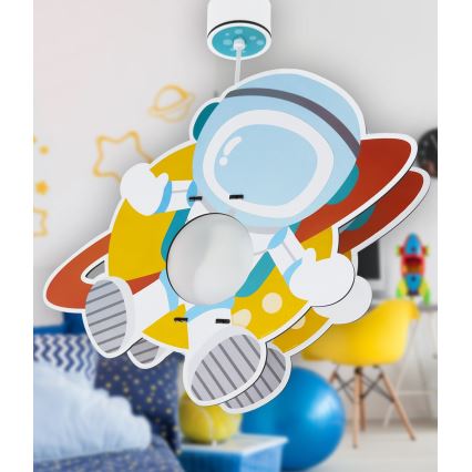 Dalber 41347 - Dečiji luster ASTRONAUT 1xE27/15W/230V