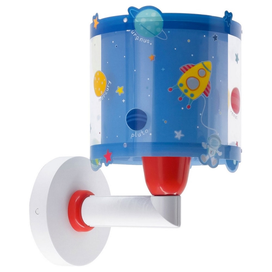 Dalber 41349 - Dečije zidno svetlo PLANETS 1xE27/15W/230V