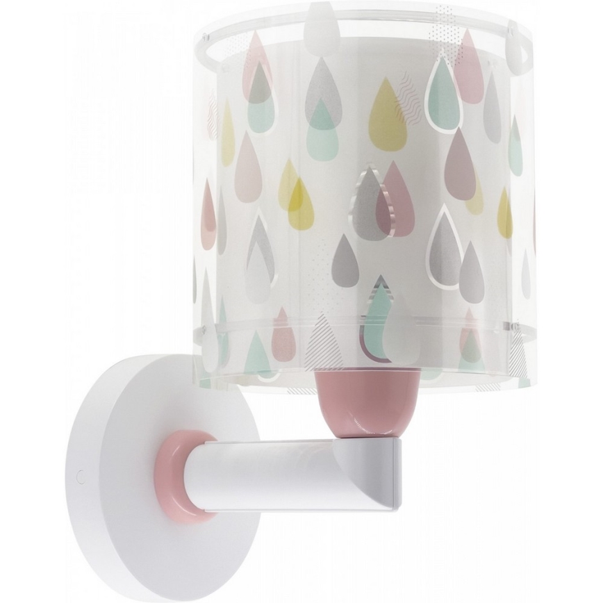 Dalber 41439 - Dečije zidno svetlo COLOR RAIN 1xE27/60W/230V