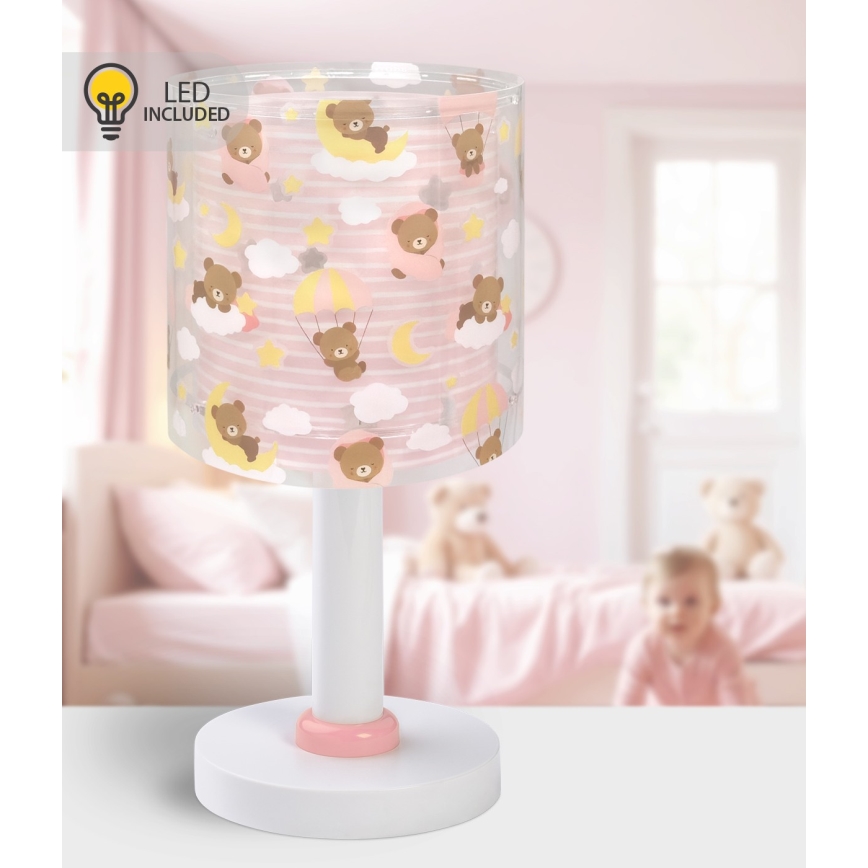 Dalber 41571S - LED dečija lampica BABY TEDDY 1xG4/4W/230V ružičasta