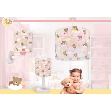 Dalber 41571S - LED dečija lampica BABY TEDDY 1xG4/4W/230V ružičasta