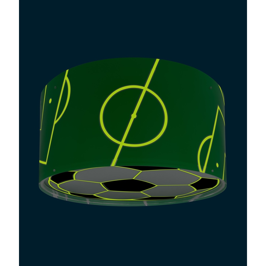 Dalber 41736 - Dečije plafonsko svetlo FOOTBALL 2xE27/15W/230V
