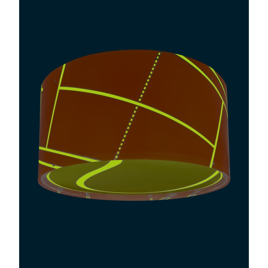 Dalber 41756 - Dečije plafonsko svetlo TENNIS 2xE27/15W/230V